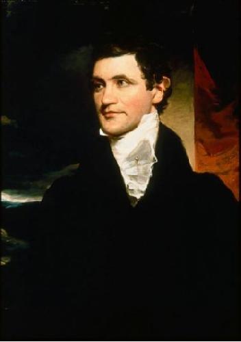 John Neagle George Peabody oil painting image
